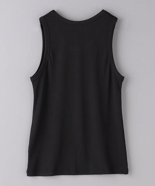 UNITED ARROWS（ユナイテッドアローズ）の「【WEB限定】テレコ タンクトップ（タンクトップ・メンズ・ブラック/ホワイト・S/M/L/XL）」の4枚目の写真