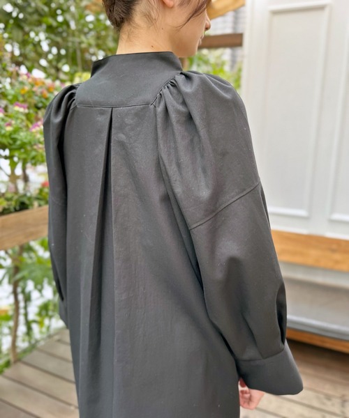 【セール】ツイルシャツワンピース（シャツワンピース）｜AVIE（アビィ）