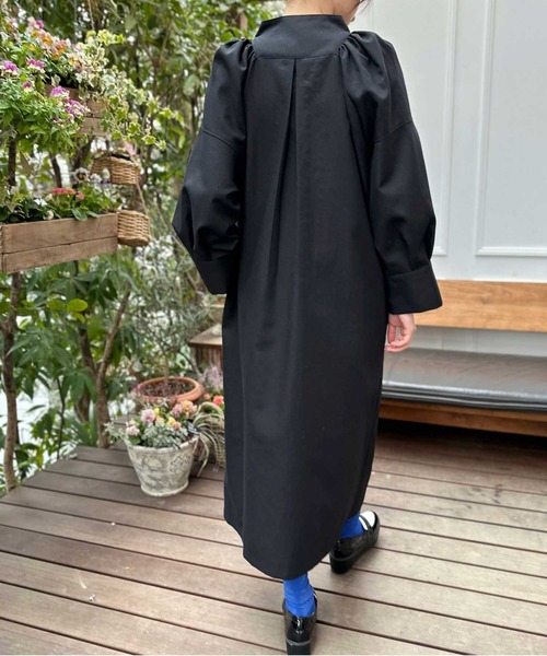【セール】ツイルシャツワンピース（シャツワンピース）｜AVIE（アビィ）