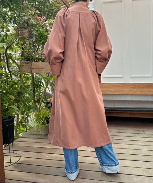 【セール】ツイルシャツワンピース（シャツワンピース）｜AVIE（アビィ）