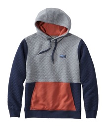 L.L.Bean | エル・エル・ビーン・キルト・スウェットシャツ、プルオーバー・フーディ カラーブロック 米国フィット・レギュラー(パーカー)
