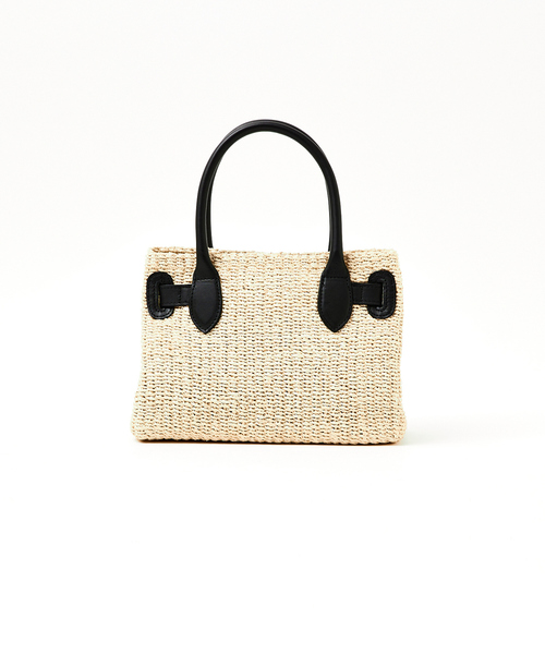 COTTO（コトゥー）の「【COTTO/コトゥー】レザーコンビ かごバッグ（トートバッグ・レディース・ブラウン/ブラック・フリー）」の15枚目の写真