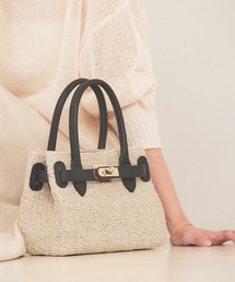 COTTO | 【COTTO/コトゥー】レザーコンビ かごバッグ(トートバッグ)