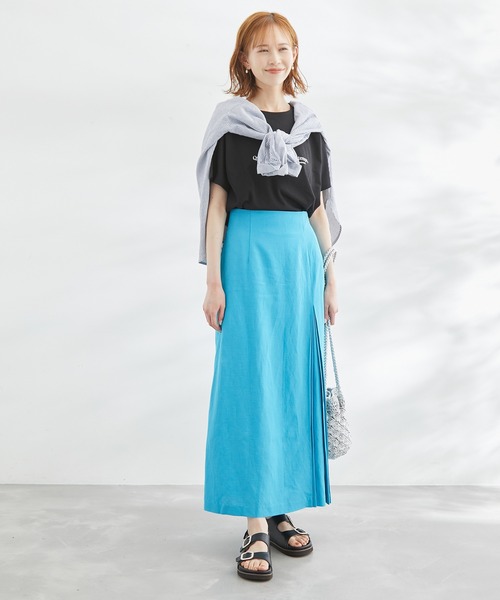 ROPE' PICNIC（ロペピクニック）の「RENU/Logo＆PhotoTシャツ（Tシャツ/カットソー・レディース・ホワイト系その他2/ブラック/ホワイト/ホワイト系その他・38）」の8枚目の写真