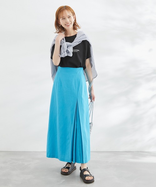 ROPE' PICNIC（ロペピクニック）の「RENU/Logo＆PhotoTシャツ（Tシャツ/カットソー・レディース・ホワイト系その他2/ブラック/ホワイト/ホワイト系その他・38）」の22枚目の写真