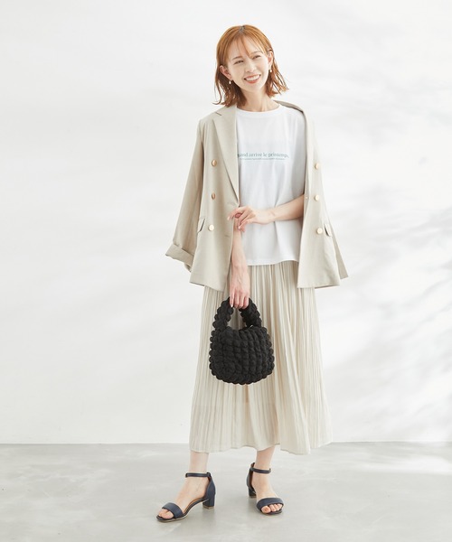 ROPE' PICNIC（ロペピクニック）の「RENU/Logo＆PhotoTシャツ（Tシャツ/カットソー・レディース・ホワイト系その他2/ブラック/ホワイト/ホワイト系その他・38）」の19枚目の写真