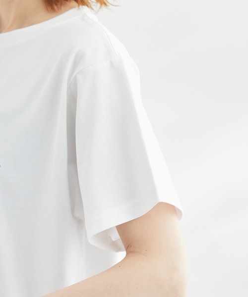 ROPE' PICNIC（ロペピクニック）の「RENU/Logo＆PhotoTシャツ（Tシャツ/カットソー・レディース・ホワイト系その他2/ブラック/ホワイト/ホワイト系その他・38）」の14枚目の写真