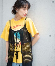 WEGO/ピグメントBIGTシャツ