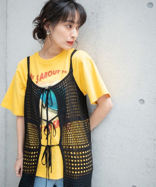 WEGO(ウィゴー)の「WEGO/ピグメントBIGTシャツ(Tシャツ/カットソー・レディース・その他1/ホワイト系その他/カーキ/ホワイト/スミクロ/ブルー/グリーン/その他2/レッド/その他5/その他6/その他4/アイボリー/オフホワイト/その他3/イエロー/サックスブルー/ピンク/その他10/その他8/その他11/その他9/その他7/その他14/その他12/その他13・FREE)」の11枚目の写真