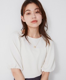 mysty woman | 【WEB限定】ふんわりパフスリーブブラウス 904489(シャツ/ブラウス)