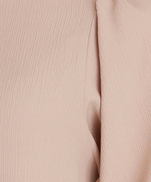 mysty woman（ミスティウーマン）の「【WEB限定】ふんわりパフスリーブブラウス 904489（シャツ/ブラウス・レディース・ブラック/ブルー/アイボリー/ライトベージュ・FREE）」の16枚目の写真