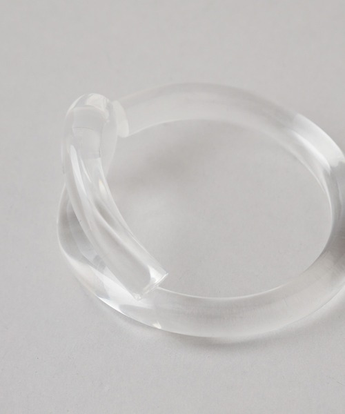 HARE（ハレ）の「デザインクリアバングル(HARE)（バングル/リストバンド・レディース・クリア・FREE）」の8枚目の写真