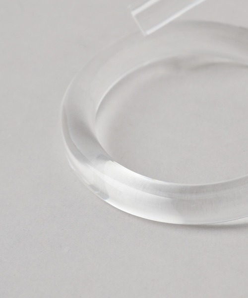 HARE（ハレ）の「デザインクリアバングル(HARE)（バングル/リストバンド・レディース・クリア・FREE）」の4枚目の写真