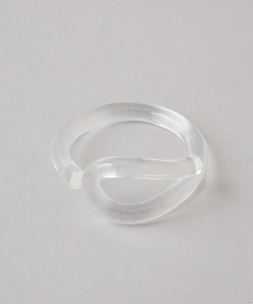 HARE（ハレ）の「デザインクリアバングル(HARE)（バングル/リストバンド・レディース・クリア・FREE）」の5枚目の写真