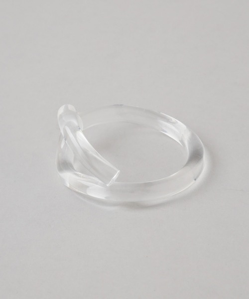 HARE（ハレ）の「デザインクリアバングル(HARE)（バングル/リストバンド・レディース・クリア・FREE）」の6枚目の写真