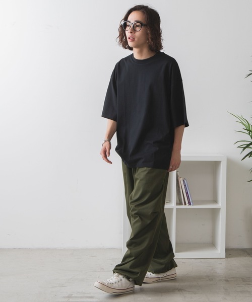 WEGO（ウィゴー）の「WEGO/ヘビーウエイトBIG半袖T（Tシャツ/カットソー・メンズ・グレー/ホワイト/ブラック・MEDIUM/LARGE）」の15枚目の写真