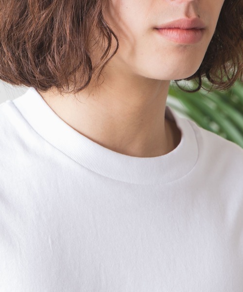 WEGO（ウィゴー）の「WEGO/ヘビーウエイトBIG半袖T（Tシャツ/カットソー・メンズ・グレー/ホワイト/ブラック・MEDIUM/LARGE）」の4枚目の写真