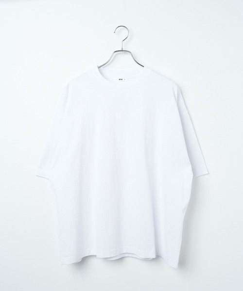 WEGO（ウィゴー）の「WEGO/ヘビーウエイトBIG半袖T（Tシャツ/カットソー・メンズ・グレー/ホワイト/ブラック・MEDIUM/LARGE）」の14枚目の写真