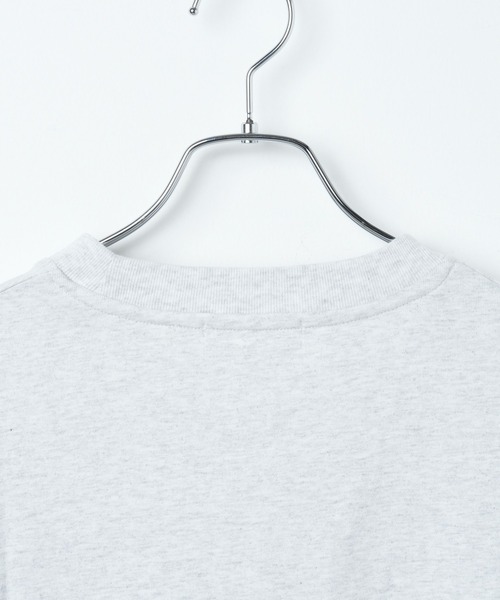 WEGO（ウィゴー）の「WEGO/ヘビーウエイトBIG半袖T（Tシャツ/カットソー・メンズ・グレー/ホワイト/ブラック・MEDIUM/LARGE）」の6枚目の写真