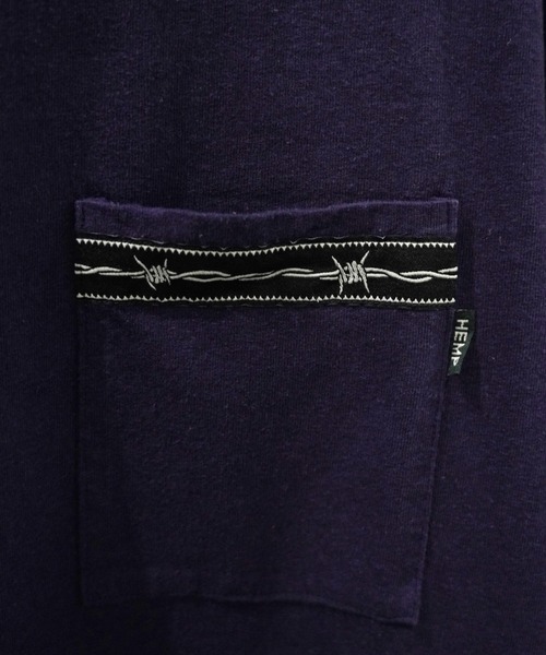 TENBOX（テンボックス）の「MANASTASH×TENBOX(マナスタッシュ×テンボックス) HEMP リバーシブルTEE（Tシャツ/カットソー・メンズ・その他/ブラック/ホワイト・M/L/XL）」の14枚目の写真