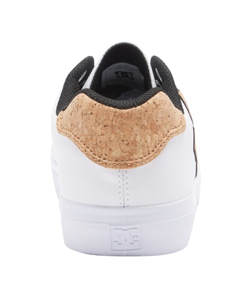 DC SHOES（ディーシーシューズ）の「Ws CHELSEA PLUS SE S/DCローカットスニーカー（スニーカー・レディース・ホワイト・22cm/23cm/23.5cm/24cm/24.5cm/25cm）」の5枚目の写真