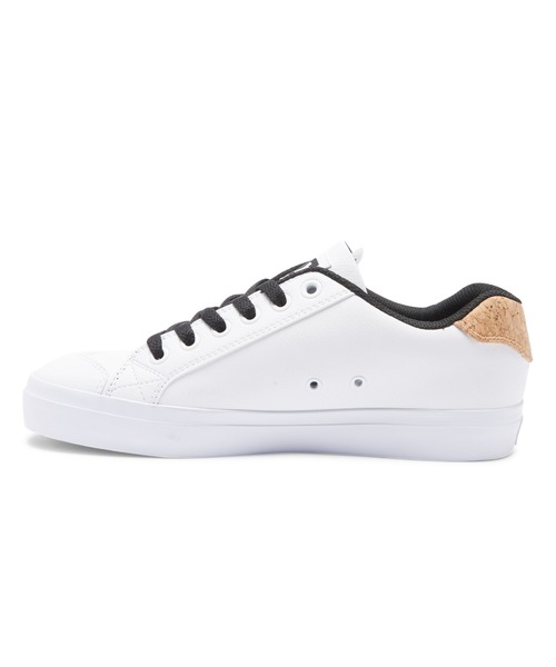 DC SHOES（ディーシーシューズ）の「Ws CHELSEA PLUS SE S/DCローカットスニーカー（スニーカー・レディース・ホワイト・22cm/23cm/23.5cm/24cm/24.5cm/25cm）」の6枚目の写真