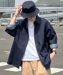 ビックシルエットデニムシャツ