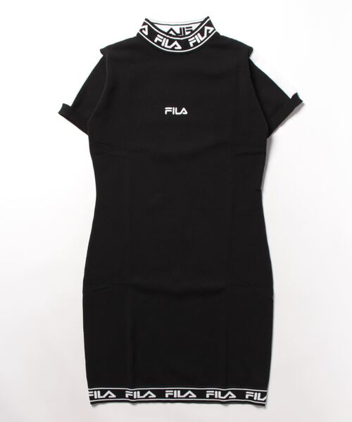 FILA GOLF（フィラゴルフ ）の「【FILA GOLF:フィラゴルフ】レディースワンピース　ゴルフ（ワンピース・レディース・ライム/ブラック/ブルー/ピンク・LARGE/MEDIUM/SMALL）」の9枚目の写真
