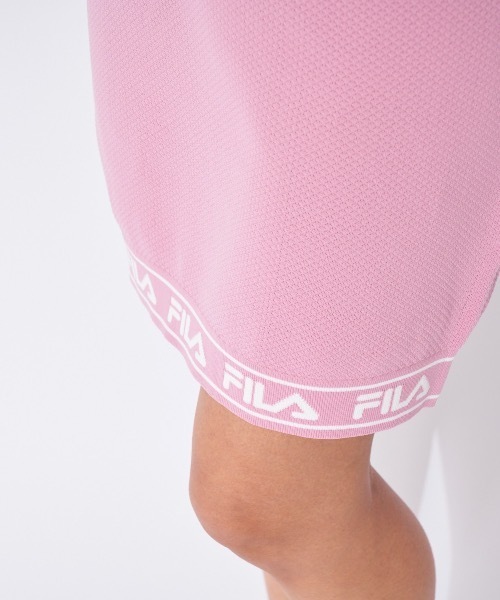 FILA GOLF（フィラゴルフ ）の「【FILA GOLF:フィラゴルフ】レディースワンピース　ゴルフ（ワンピース・レディース・ライム/ブラック/ブルー/ピンク・LARGE/MEDIUM/SMALL）」の16枚目の写真