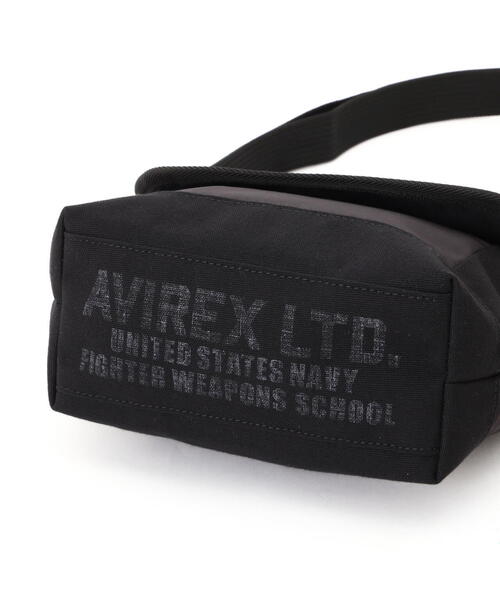 AVIREX(アヴィレックス)の「TOP GUN ミニフラップショルダー(ショルダーバッグ・レディース・ブラック/オリーブ・FREE)」の14枚目の写真
