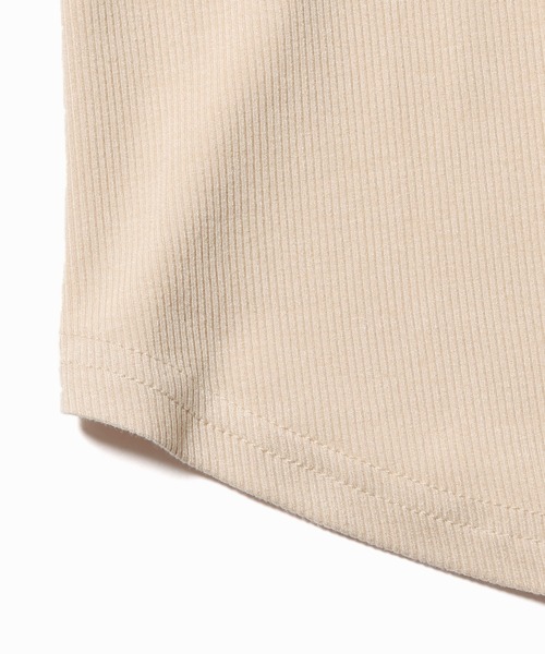 ROOPTOKYO(ループトウキョウ)の「Raglan long sleeve Tshirt/ラグランロングスリーブTシャツ(Tシャツ/カットソー・レディース・ホワイト/ブラウン/グレー・S/M/L)」の7枚目の写真