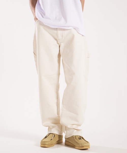 Wrangler(ラングラー)の「Wrangler Painter Pants /ラングラー ペインターパンツ(デニムパンツ・メンズ・ブラック/サックスブルー/アイボリー/インディゴブルー/オレンジ/ブルー/マスタード・S/M/L)」の9枚目の写真