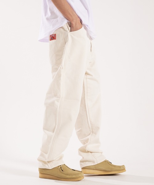 Wrangler(ラングラー)の「Wrangler Painter Pants /ラングラー ペインターパンツ(デニムパンツ・メンズ・ブラック/サックスブルー/アイボリー/インディゴブルー/オレンジ/ブルー/マスタード・S/M/L)」の15枚目の写真