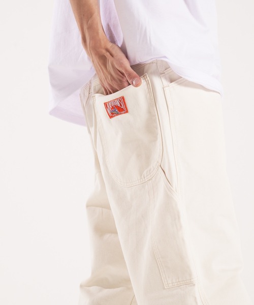 Wrangler(ラングラー)の「Wrangler Painter Pants /ラングラー ペインターパンツ(デニムパンツ・メンズ・ブラック/サックスブルー/アイボリー/インディゴブルー/オレンジ/ブルー/マスタード・S/M/L)」の17枚目の写真