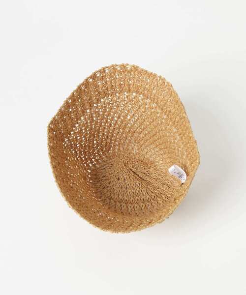 URBAN RESEARCH（アーバンリサーチ）の「細編みベルハット（ハット・レディース・ブラック/ベージュ・-）」の14枚目の写真