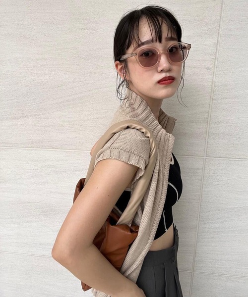 Chick(チック)の「▲キルティングハンドバック(ハンドバッグ・レディース・ホワイト/ブラック/キャメル・FREE)」の5枚目の写真