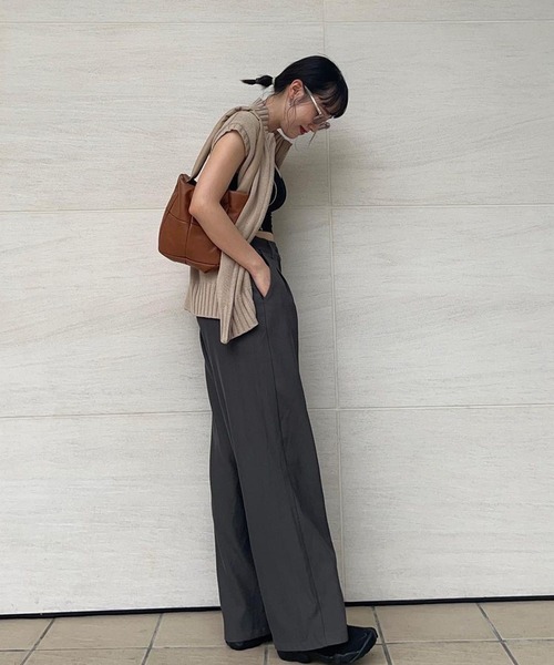 Chick(チック)の「▲キルティングハンドバック(ハンドバッグ・レディース・ホワイト/ブラック/キャメル・FREE)」の4枚目の写真