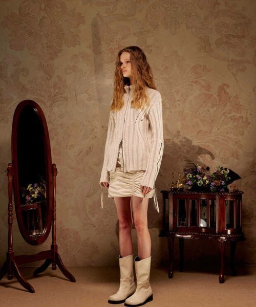 NACHE（ナチェ）の「韓国ブランド NACHE ナチェ SURE SOFT KNIT ZIP-UP