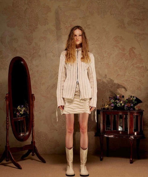 NACHE（ナチェ）の「韓国ブランド NACHE ナチェ SURE SOFT KNIT ZIP-UP