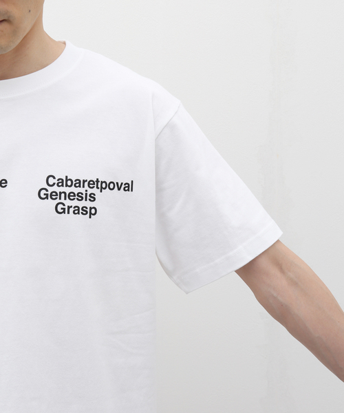 cabaret poval（キャバレーポバール）の「【cabaret poval / キャバレーポバール】Passengers S/S Tシャツ（Tシャツ/カットソー・メンズ・ホワイト/ブラック・LARGE/X-LARGE）」の6枚目の写真