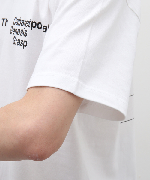 cabaret poval（キャバレーポバール）の「【cabaret poval / キャバレーポバール】Passengers S/S Tシャツ（Tシャツ/カットソー・メンズ・ホワイト/ブラック・LARGE/X-LARGE）」の13枚目の写真