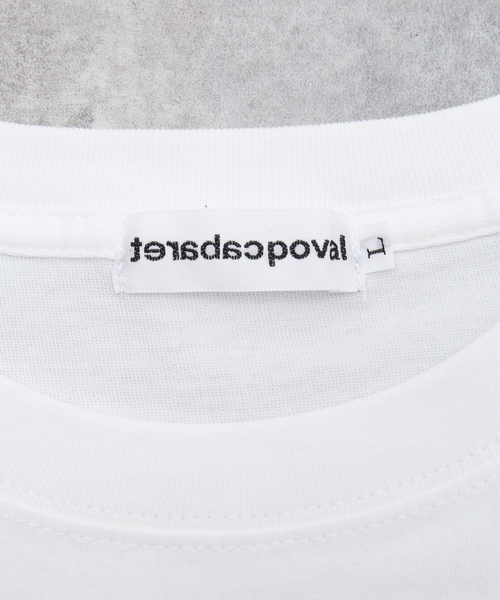 cabaret poval（キャバレーポバール）の「【cabaret poval / キャバレーポバール】Passengers S/S Tシャツ（Tシャツ/カットソー・メンズ・ホワイト/ブラック・LARGE/X-LARGE）」の5枚目の写真