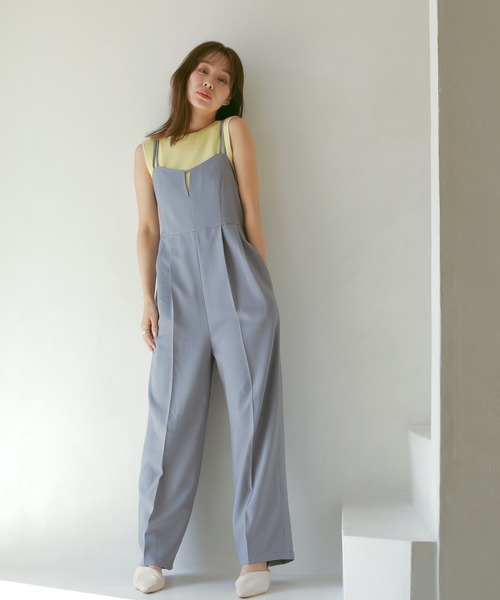 N WITH.（エヌウィズ）の「【2WAY】リブニットタンクトップ（ニット/セーター・レディース・レモンイエロー/オフホワイト/オレンジ・FREE）」の7枚目の写真