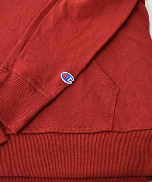 Champion(チャンピオン)の「【ヴィンテージ古着】Champion / チャンピオン ロゴ スウェットパーカー(パーカー・メンズ・レッド・MEDIUM)」の5枚目の写真