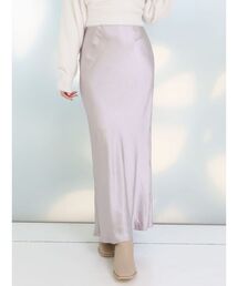 MERCURYDUO | サテンナロースカート(スカート)