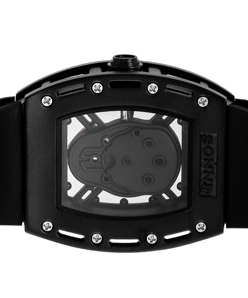 SONNE(ゾンネ)の「SONNE/ゾンネ S160 腕時計 SO-S160BKBKSV メンズ(アナログ腕時計・メンズ・シルバー・FREE)」の5枚目の写真