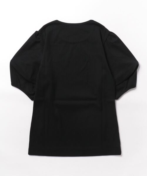 ヴィヴィアン＊完売レアsize38＊ハートくり抜き長袖ブラウス stina / dot puff sleeve blouse / black
