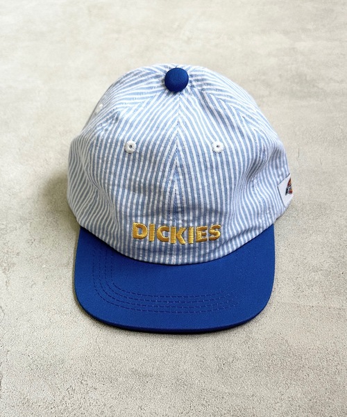 Dickies(ディッキーズ)の「【Dickies】別注KIDSストライプCAP(キャップ・キッズ・ブルー/グリーン・54)」の11枚目の写真