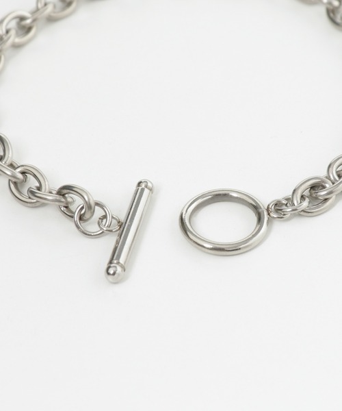 URBAN RESEARCH（アーバンリサーチ）の「URBAN RESEARCH iD　サークルチェーンブレス/SUS316L（ブレスレット・メンズ・シルバー・FREE）」の3枚目の写真