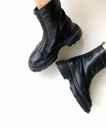 Casselini | センターファスナーショートブーツ(ブーツ)